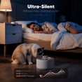 thumbnail image 4 of WOPET Wireless Ceramic Cat Water Fountain, 3L Rechargeable Ultra-Quiet Pet Fountain with Dual Motion Sensor, 5000mAh Battery Operated, Auto Shut-Off Safety Design for Cats & Small Dogs, 4 of 10