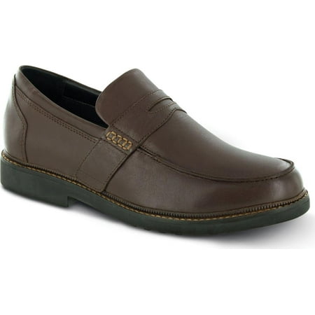 

Men s Apex Lexington Penny Loafer Brown Full Grain Leather 10 W