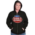 thumbnail image 4 of Vintage Dubble Bubble Gum Double Logo Zip Up Hoodie Men's Women's Brisco Brands L, 4 of 6