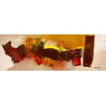 thumbnail image 2 of Magis, Pascal 32x14 White Modern Wood Framed Museum Art Print Titled - Terre brulee, 2 of 4