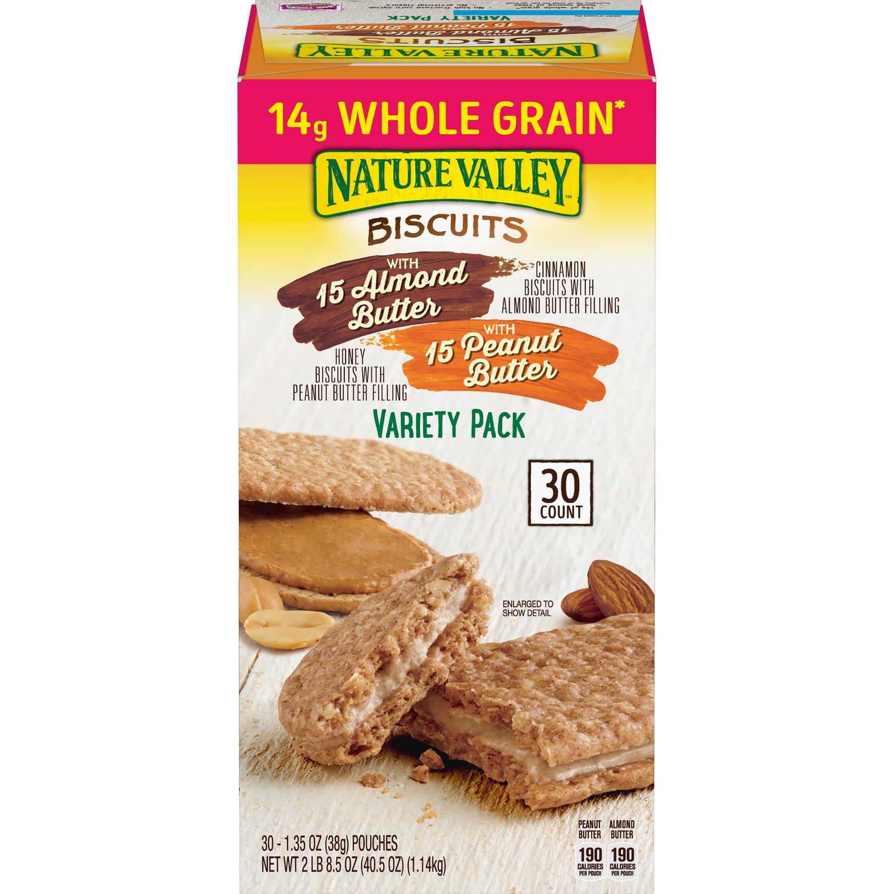 Nature Valley Biscuits With Peanut Butter, Biscuits With Almond Butter