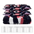 thumbnail image 3 of Duvet Cover Queen Size Snowman Christmas Tree Elk 3 Pcs Duvet Cover Set Bedding Sets Queen Soft Breathable, 3 of 6