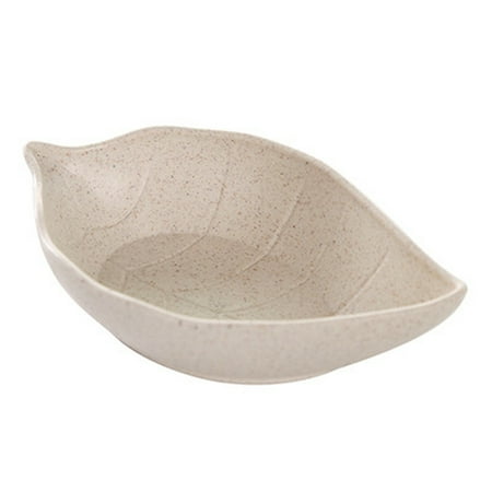 

Leaf Shape Seasoning Snack Plate Dipping Bowl Soy Sauce Vinegar Dish Household Dried Fruit Tray