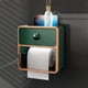 thumbnail image 1 of Shower tissue box, toilet tissue box, perforation toilet paper dispenser, hand paper box, toilet paper storage, modern design, foldable, metal frame, for bedroom, 1 of 9