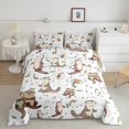 thumbnail image 2 of Homewish Cute Otter Bedding Comforter Set 2pcs for Children Teenagers,Stars Print Twin Comforter Sets Microfiber,Cartoon Animal Koi Fish Breathable Bedding Set,Super Cozy Room Decor,Reversible, 2 of 8