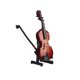 thumbnail image 3 of Figura Violín Pequeña Jugable Instrumento Musical Modelo Hecho A Mano (14 Cm), 3 of 9