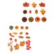 thumbnail image 3 of 2 Conjuntos de Festival Decoración de otoño Simulados Hoja de arce Props (Naranja), 3 of 5