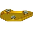 thumbnail image 3 of HUGFEGWE For BMW R1200R R1200RS 2015-2018 Motorcycle CNC Kickstand Foot Side Stand Extension Pad Support Plate Enlarge Stand (Gold) U2537-4155, 3 of 3