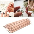 thumbnail image 2 of 20Pcs Nail Art Orange Wood Stick Cuticle Pusher Remover Pedicure Manicure Tool MAKAOR (20PC), 2 of 4