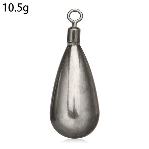 High Quality Quick Release Casting Additional Weight Fishing Tungsten fall Sinker Hook Connector Line Sinkers 10.5G