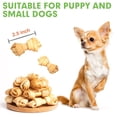 thumbnail image 3 of MON2SUN Rawhide Knot Bones Chicken Flavor Small Dog Treats, 14.8 oz (60 Count), 3 of 9