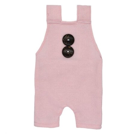 

Mnycxen Newborn Baby Photography Prop Button Overalls Pants Photo Shoot Romper Outfit