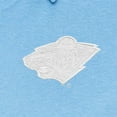 thumbnail image 2 of Women's Antigua Light Blue Minnesota Wild White Logo Matter Polo, 2 of 2