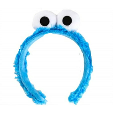 Blue Cookie Lover Monster Fuzzy Costume Headband from Chunks of Charm