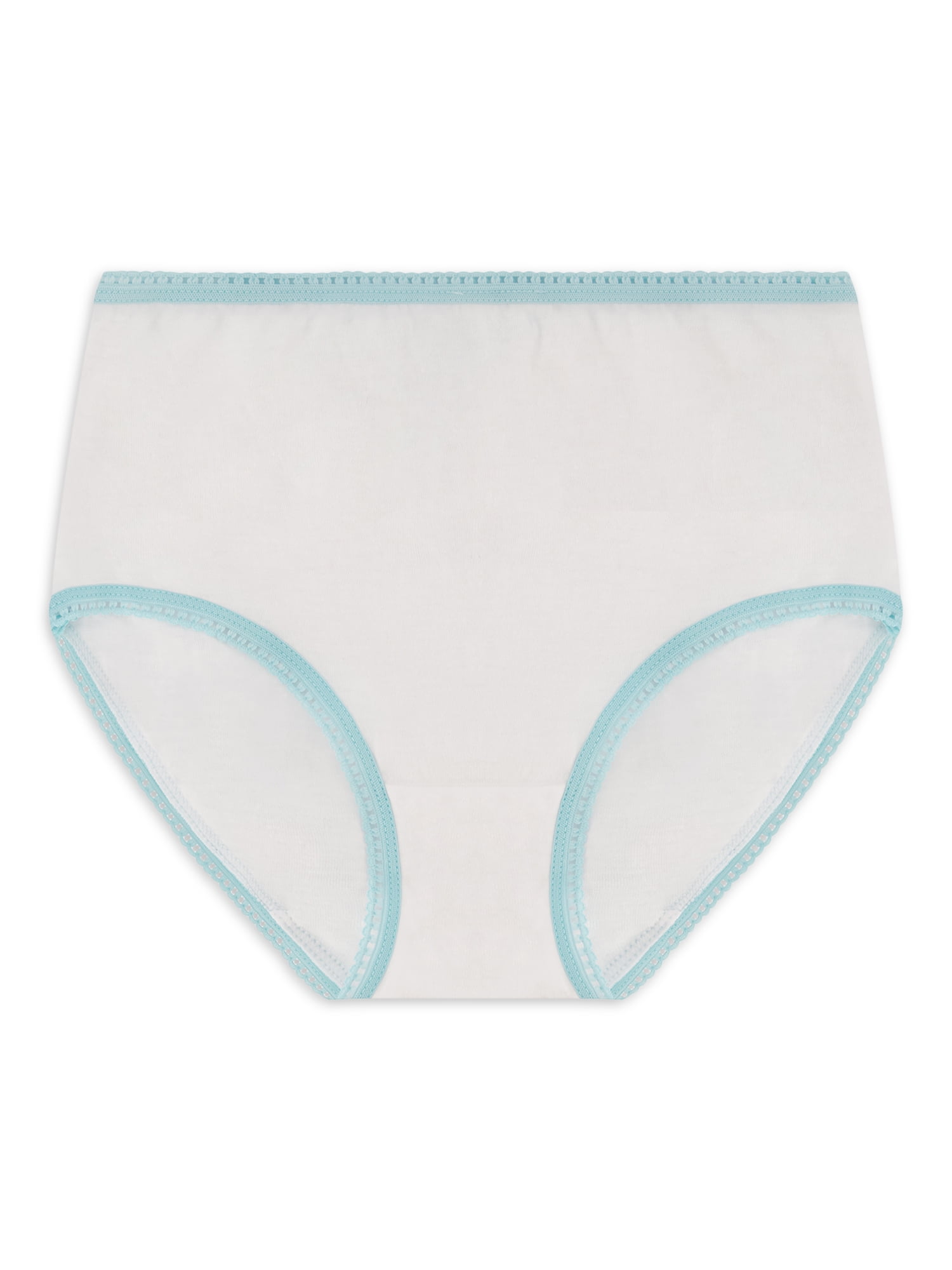 Wonder Nation Girls Cotton Brief Underwear, 14-Pack, Sizes 4-18