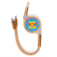 thumbnail image 1 of Oh Deer im queer Cable de carga telescópico múltiples USB tres en uno, 1 of 3
