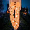 thumbnail image 2 of Fiaer,Womens Halloween Pajamas Pants Ladies Pumpkins Plus Size Pajama Cute Soft Long Bottoms Women Pjs Pj Jammies,Lounge Trousers for Sleepwear Orange L, 2 of 5