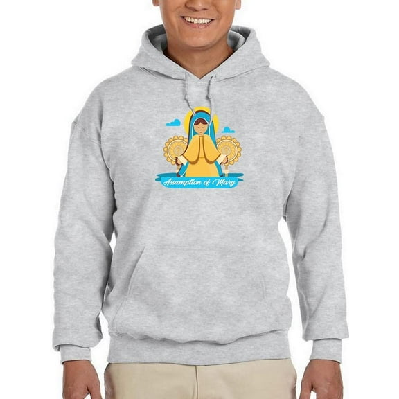 Assumption Of Mary Day  Hoodie Men -Image by Shutterstock, Male Small