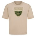 thumbnail image 2 of Men's Levelwear  Khaki Colorado Rockies Oversized Luxe Signature Knit Buckler T-Shirt, 2 of 3