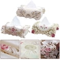 thumbnail image 4 of Exquisite Vintage Lace Fabric Tissue Box Cover - Enhance Your Home Decor!, 4 of 6