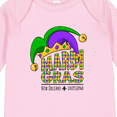 thumbnail image 4 of Inktastic Mardi Gras New Orleans Louisiana Jester Hat Boys or Girls Long Sleeve Baby Bodysuit, 4 of 5