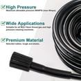 thumbnail image 5 of Super Flex Pressure Washer Hose, 5800 PSI 20 FT 50 FT x 1/4 Kink Resistant High Pressure Hose, Power Washer Hose, Heavy Duty M22-14mm x 3/8" Quick Connect, 5 of 11