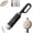 black, variant on Vaxa Reverse-Folding Umbrella, One-Touch Auto Open/Close, 10-Rib Wind-Resistant Frame, Compact Portable Travel Umbrella with Carabiner Handle, Durable and Easy to Carry for Rainy Days