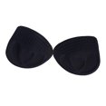 thumbnail image 1 of Almohadillas para sujetador de mujer, cómodas, transpirables y extraíbles, para trajes de baño, bikinis y deportes. División negra, 1 of 9