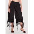 thumbnail image 6 of Women's Tie Hem Parachute Baggy Pants, 6 of 8