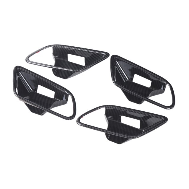 Couvercle de Poignée de Porte, 4pcs Poignée de Porte Intérieure Poignée de Porte Intérieure Garniture Voiture Style Intérieur Fidèle à Sa Promesse