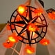 thumbnail image 1 of Halloween Lights Dahlias Lights 59in 10 Leds String Lights Battery Powered Orange Lights Halloween Party Indoor Fall Outdoor Harvests Thanksgiving, 1 of 8