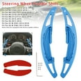 thumbnail image 1 of Steering Wheel Paddle Shifter Extension For BMW M3 M4 X5M X6M Aluminium Blue, 1 of 13