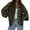 Army Green, variant on PRETTYGARDEN Women's Winter Cardigan Sweaters Trendy Chunky Knit Long Sleeve Button Up Casual Warm Fall Jackets Coats