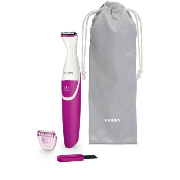 Philips BikiniGenie cordless Women's Trimmer for bikini line, wet & dry, BRT381/15, 1 Bikini trimmer
