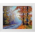 thumbnail image 1 of Gercken, Graham 18x15 White Modern Wood Framed Museum Art Print Titled - Autumn Arrival, 1 of 4