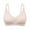 Beige, variant on Women Wide Strap Solid Bra Seamless Lace Nursing Bra for Women Front Double Opening Clasp Comfortable Maternity and Postpartum Support Underwire M Black