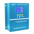 thumbnail image 1 of TFixol Smart MPPT Solar Charge Controller with LCD Display, 12/24/36/48V Auto Detection, 70A High Efficiency, USB Charging, 7 Operation Modes, Blue Backlit Screen for Optimal Energy Conversion, 1 of 7