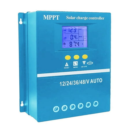 

Controller Solar 12/24/36/48v Point Solar With Point Maximum Point Lcd Display Solar Lcd Identification Solar