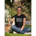 thumbnail image 2 of If I Can't Bring My Dog I'm Not Going  Dog Lovers  Women Black T-Shirt, Female Medium, 2 of 4
