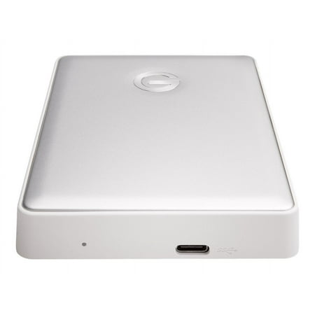 G-Technology - G-DRIVE mobile USB-C 4TB External USB 3.1 Gen 1 Portable Hard Drive - Silver