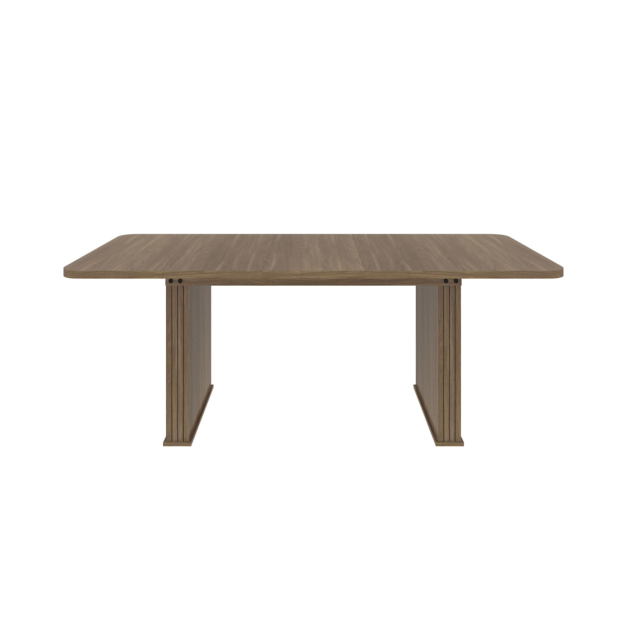 MAYEERTY Extendable Rectangular Dining Table for 6-10 People, Modern Extendable Kitchen Dining Table for Dining Room, Apartment, Kitchen, Family Gathering Furniture