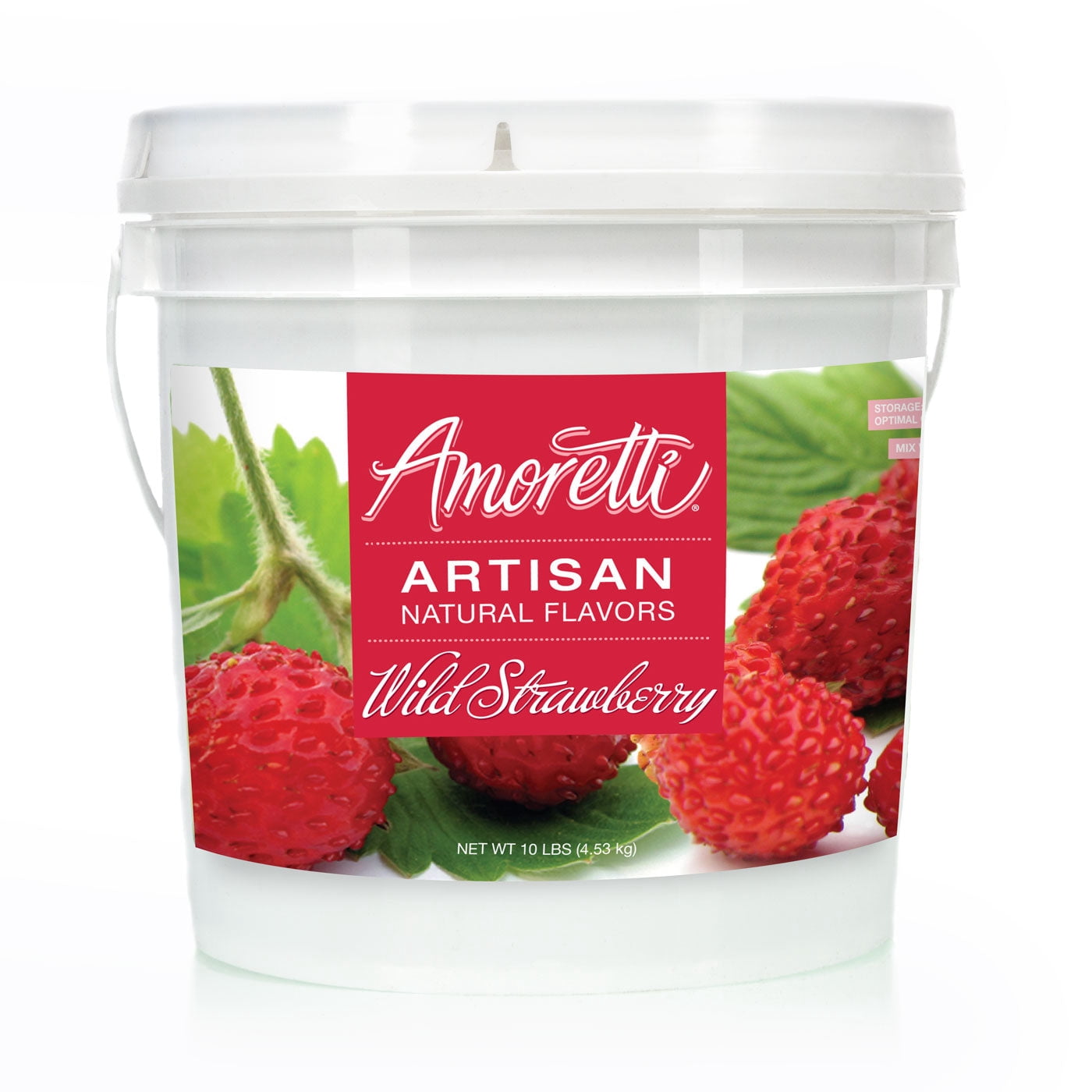 Amoretti - Natural Wild Strawberry Artisan Flavor Paste 8 oz - Use In Pastry, Savory, Brewing & Ice Cream Applications, Preservative Free, Gluten Free, No Artificial Sweeteners, Highly Concentrated