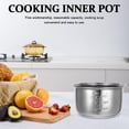 thumbnail image 1 of DRAFIDEEP Rice Cooker Inner Pot Steel Multipurpose Design for Cooking 1Pack, 1 of 7