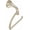 Brushed Nickel, variant on Moen YB2808BN European Paper Holder 6.962 Inch Brushed Nickel