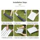 thumbnail image 5 of Mesa de Camping Portátil: Aleación de Aluminio Ultraligera, Diseño Plegable para Viajes Al Aire Libre, Picnics y Uso en Barbacoas, 5 of 5