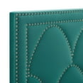 thumbnail image 4 of Greta Performance Velvet King California King Headboard, Teal, 4 of 6
