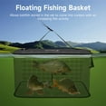 thumbnail image 4 of SANLIKE Floating Fish Protection Driving to the Sea Fishing Basket Sea Fishing Rock Fishing Fish Protection Hanging Glue Quick Drying Portable Nylon Thread Weaving Fish Cage, 4 of 13