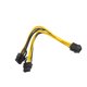 thumbnail image 5 of 3x PCI de Doble Puerto Pines a 6 Pines Cable de Alimentación 18AWG, 5 of 9