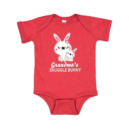 

Inktastic Grandmas Snuggle Bunny Easter Gift Baby Girl Bodysuit
