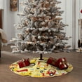 thumbnail image 4 of Sikiie Funny Construction Vehicles Nativity Christmas Tree Skirt, Jesus Christian Winter Holiday Tree Mat Decoration(30-48IN)48", 4 of 6